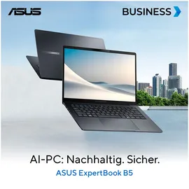 Asus ExpertBook B5 14'' Intel Core Ultra 7 255H 16 GB RAM 1 TB SSD Win11 Pro