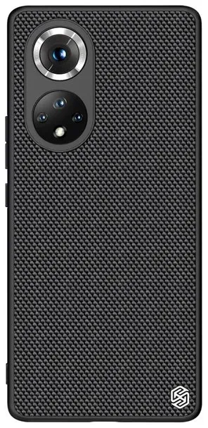 Textured Case Rugged Reinforced Case with Gel Frame and Nylon Back Honor 50 Pro Black