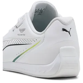 Puma Erwachsene x ASTON MARTIN ARAMCO F1® TEAM Drift Cat 11 Low Sneakers 42.5, White Green lux), - 42.5 EU