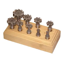 Holzmann T-Nuten Fräsersatz TNF9TLG