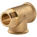Tradecom Messing Gewinde-Fitting T-Stück 3/4' IG