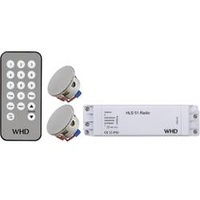 WHD Radio HLS 51 Basic Set chrom Lautsprecher, Fernbedienung, Radio Chrom 106-005-07-100-00