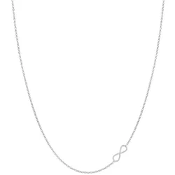 Elli Infinty Unendlichkeit Trend Halskette 925 Silber Ketten   Damen 