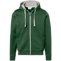 Hakro HAKRO® Kapuzenjacke Bonded tanne/silber, XL
