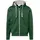 Hakro HAKRO® Kapuzenjacke Bonded tanne/silber, XL