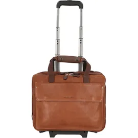 Harold's Businesstrolley 2-Rollen Cabin 36 cm / 19 l cognac/braun