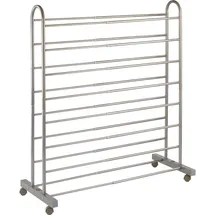 Wenko Giant 19 x 126 x 43 cm ausziehbar, rollbar / braun