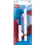 Prym 611626 Kreidestifte + Bürste weiß/blau