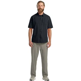Jack Wolfskin Sierra Canyon Kurzarmhemd Dark Navy S