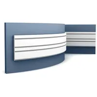 Orac Wandpaneel Orac Decor W119F Weiß 2 St. 200 x 10 x 2 cm