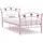 vidaXL Einzelbett mit Fußball-Design Rosa Metall 90x200 cm