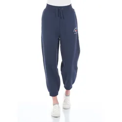 Tommy Hilfiger Damen Jogginghose TJW RLX TIMELESS TOMMY 1 Twilight Blau C87 Normaler Bund Tunnelzug XS