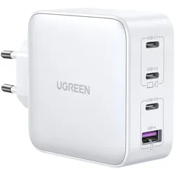 UGREEN Ladegerät USB-A+3xUSB-C 100W GaN Adapter weiß