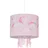 Relaxdays Hängelampe Kinderzimmer, Lampenschirm mit Einhorn-Motiv, HxD: 158 x 35 cm, E27,