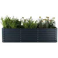 Blumfeldt High Grow Straight Hochbeet 1.440 L Wetterfest Offene