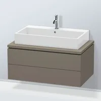 Duravit L-Cube Waschtischunterschrank, 2 Auszüge, LC581809090,