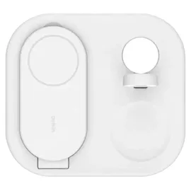 Belkin BoostCharge Qi2 15W magn.Ladestation weiß
