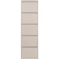 Spinder Design Schuhschrank, Metall, Breite 50 cm, grau