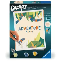 Ravensburger CreArt - Malen nach Zahlen 23904 - Hallo Neues Abenteuer - Erwachsene ab 12 Jahren