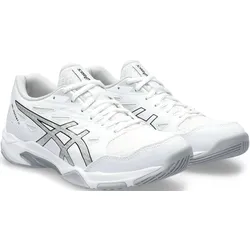 Indoorschuh ASICS "GEL-ROCKET 11", Gr. 40,5, weiß, Synthetik, Textil, sportlich, Schuhe