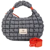 LES VISIONNAIRES Unio Kitzbuehel S Schultertasche Polyester Grey