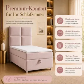 Best For Home Trinity 80 x 200 cm Rosa