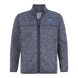 Jan Vanderstorm Strickfleecejacke KOLMUND Herren Dunkelblau 3XL