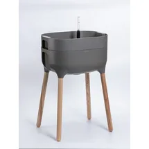 Plastia Urbalive Pflanzbehälter 77 x 0 x 76 cm Hellgrau