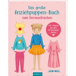 ARSEDITION 13077 DDas große Anziehpuppen-Buch zum Herausdrücken