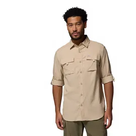 Columbia Langarmhemd Beige 2XL