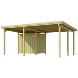 Weka Carport Geräteraum Gr. 1 (Holzcarport)