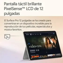 Microsoft Surface Pro 12 Copilot+ PC Snapdragon X Plus X1P-42-100 16 GB RAM 256 GB SSD Platin EP2-27645