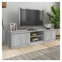 Furnicato TV-Schrank Grau Sonoma 140x40x35,5 cm Holzwerkstoff