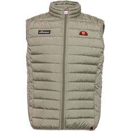 Ellesse Steppweste mit Label-Patches Modell 'BARDY', Oliv,