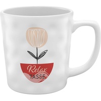 GRUSS & CO Tasse Struktur Motiv "Relax