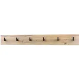 Vladon Garderobenpaneel Eiche, 110.5x14.5x3.5 cm, Garderobe, Garderobenleisten & Garderobenhaken