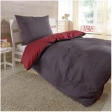Traumschlaf Eternity Combo Biber rubin 135 x 200 cm + 80 x 80 cm