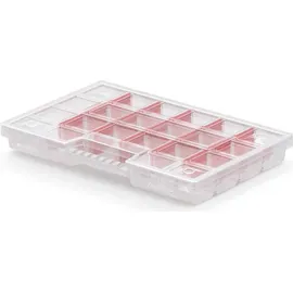 Prosperplast Organizer 290 x 195 x 35 cm 1-tlg. Rot