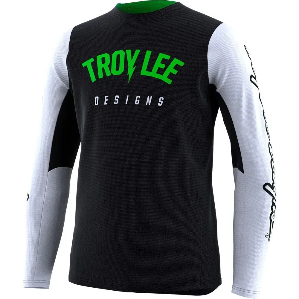 Troy Lee Designs Gp Pro Boltz Langarm-trikot - Black - 6-7 Jahre