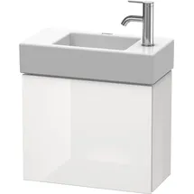 Duravit L-Cube Waschtisch-Unterschrank LC6246R2222 48x24x40cm, wandhängend Tür rechts, weiß Hochglanz