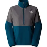 The North Face Damen Glacier Heavyweight 1/2 Zip Sweatshirt, Midnight Petrol/Smoked, S