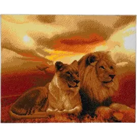 Craft Buddy Ltd. Lions of the Savannah Diamond Painting 40x50cm