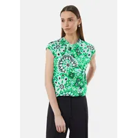 Comma, Bluse, grün|mehrfarbig, 40