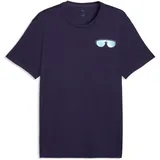 Puma Run Nitro Graphic Tee Herren Lila XL