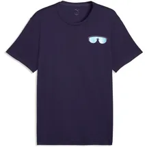 Puma Run Nitro Graphic Tee Herren Lila XL
