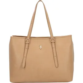 U.S. Polo Assn. Schultertasche Blackstone Shopping Bag Beige