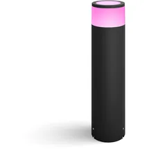 Philips Sockelleuchte Kunststoff 40,0 cm inkl. LED 350 lm schwarz