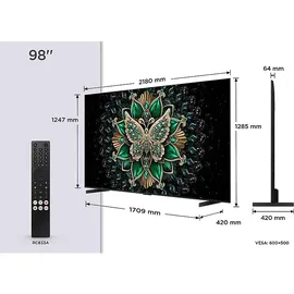 TCL 98C6K 98 Zoll QLED MiniLED 4K Smart TV