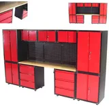 Apex Werkstatt-Set Werkstatt Schranksystem 13-teilig Werkbank Werkstattschrank 57065, (1-tlg)