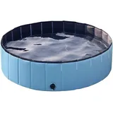 Hundepool Schwimmbad Hundeplanschbecken 100 cm/120 cm/140 cm/160 cm Hundebad Doggy Pool Haustierpool Katzenpool Wasserbad PVC-rutschfest mit